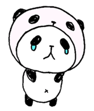 Panda in panda 4 sticker #1696118
