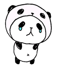 Panda in panda 4 sticker #1696118