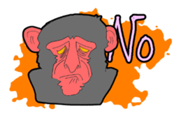 monkeys sticker #1696139