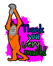 monkeys sticker #1696140