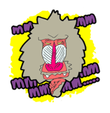 monkeys sticker #1696142