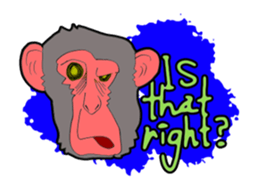 monkeys sticker #1696148