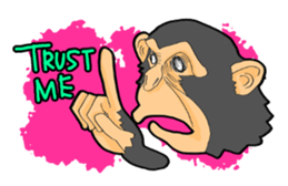 monkeys sticker #1696151