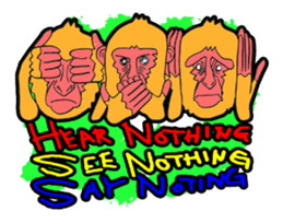 monkeys sticker #1696154