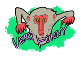 monkeys sticker #1696155