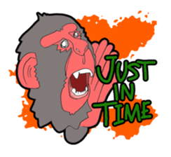 monkeys sticker #1696157