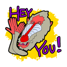 monkeys sticker #1696158