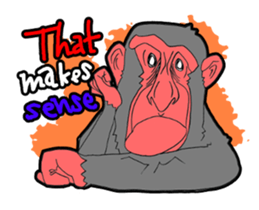 monkeys sticker #1696160
