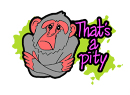 monkeys sticker #1696163