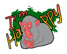 monkeys sticker #1696165