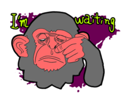 monkeys sticker #1696166