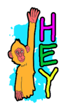 monkeys sticker #1696168