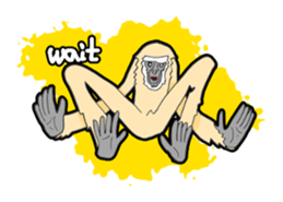 monkeys sticker #1696175