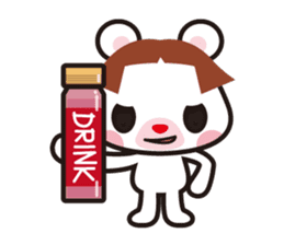 Bobbed hair animals sticker #1696561