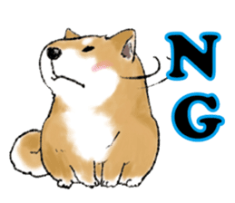 THE SHIBA INU!! sticker #1696590
