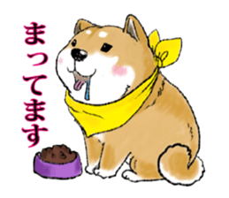 THE SHIBA INU!! sticker #1696604