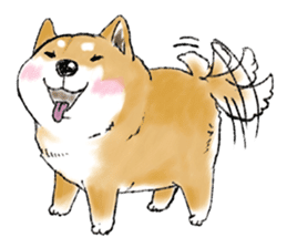 THE SHIBA INU!! sticker #1696609