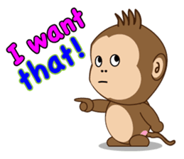 Monchi Daily Life (English Ver.) sticker #1696783