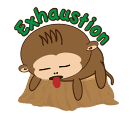 Monchi Daily Life (English Ver.) sticker #1696790