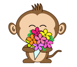 Monchi Daily Life (English Ver.) sticker #1696795