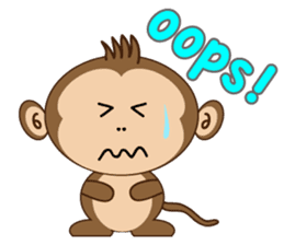 Monchi Daily Life (English Ver.) sticker #1696802