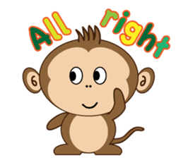 Monchi Daily Life (English Ver.) sticker #1696807