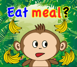 Monchi Daily Life (English Ver.) sticker #1696814