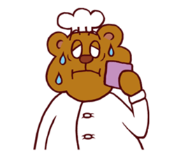 The marquee of the bear. sticker #1696880