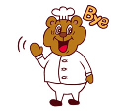 The marquee of the bear. sticker #1696888