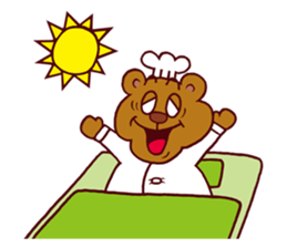 The marquee of the bear. sticker #1696891