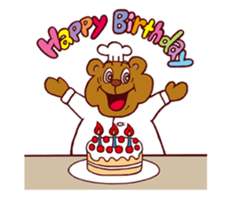 The marquee of the bear. sticker #1696896