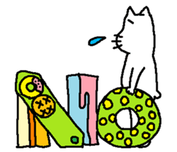 Mofu-san and Donut sticker #1697022