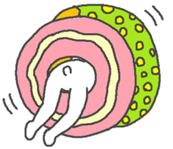 Mofu-san and Donut sticker #1697026