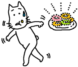 Mofu-san and Donut sticker #1697041