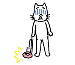 Mofu-san and Donut sticker #1697043