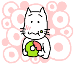 Mofu-san and Donut sticker #1697050