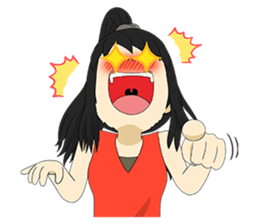 FlyingSky a go go sticker #1697304