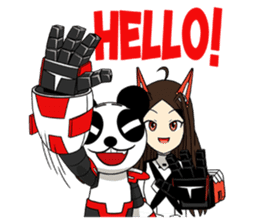 FlyingSky a go go sticker #1697307