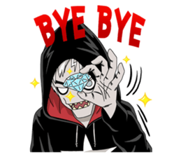 FlyingSky a go go sticker #1697309