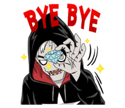 FlyingSky a go go sticker #1697309