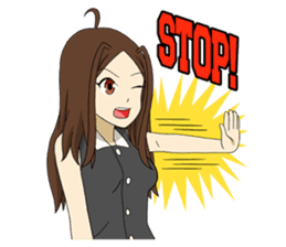 FlyingSky a go go sticker #1697319