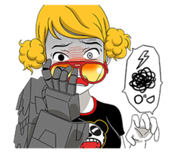 FlyingSky a go go sticker #1697324