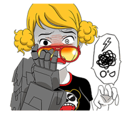 FlyingSky a go go sticker #1697324