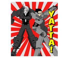 FlyingSky a go go sticker #1697330