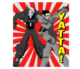 FlyingSky a go go sticker #1697330