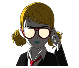 FlyingSky a go go sticker #1697333