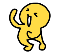 Expression in the whole body of Yuri-ko sticker #1697459