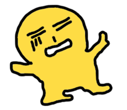 Expression in the whole body of Yuri-ko sticker #1697466