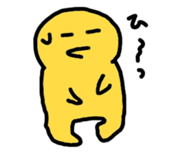 Expression in the whole body of Yuri-ko sticker #1697471