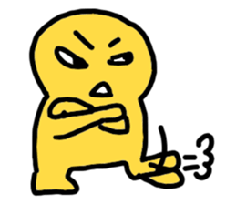 Expression in the whole body of Yuri-ko sticker #1697472